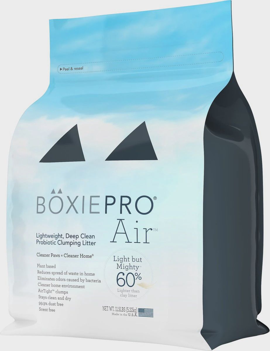 BoxieCat Pro AIR Scent Free Lightweight Probiotic Clumping Litter 11.5lb