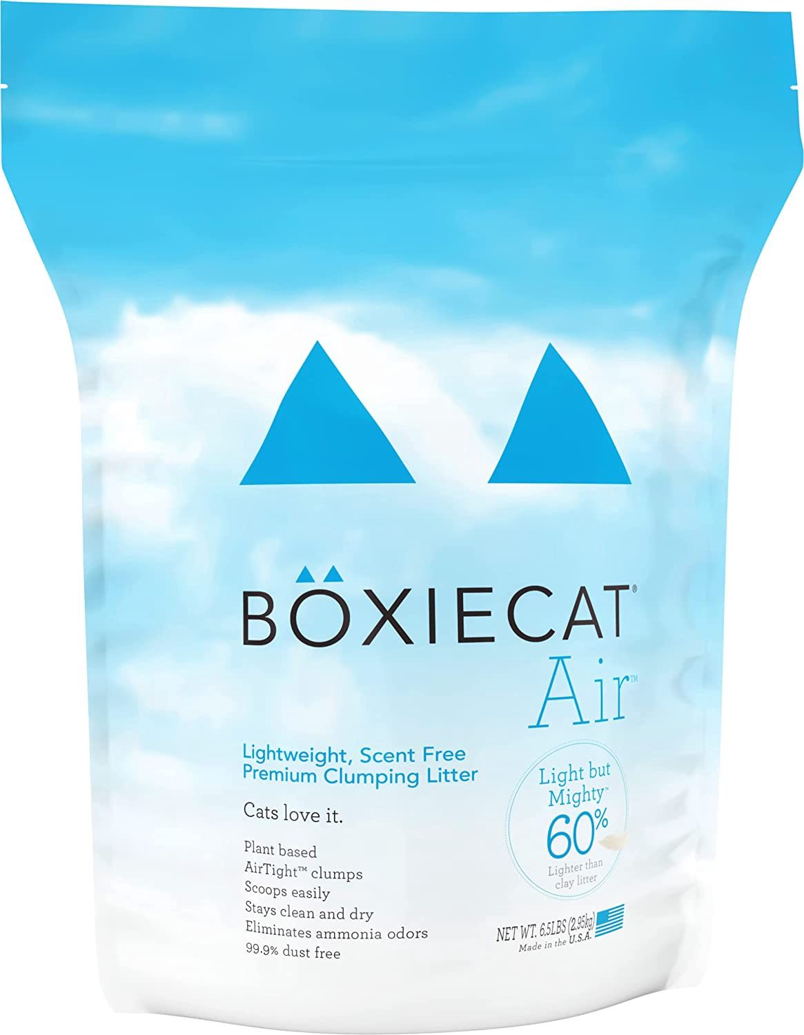 Boxiecat Air Scent Free Lightweight Clumping Litter 6.5lb