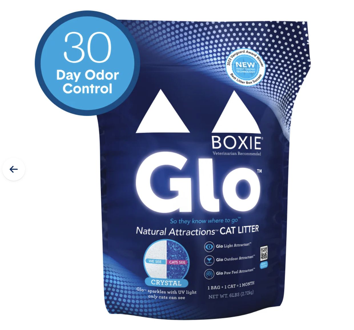 Boxiecat GLO Natural Attractions Crystal Litter 6lb