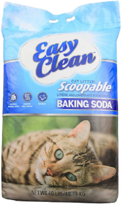 Pestell Easy Clean Cat Litter with Baking Soda 40lb