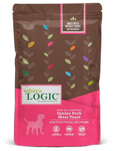 Nature&#39;s Logic Pork Meal Feast Dog Food 25lb
