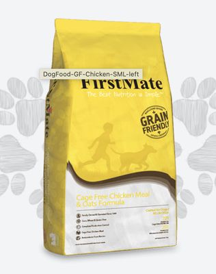FirstMate Cage Free Chicken Meal &amp; Oats Formula Dog Food 25lb