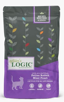 Nature&#39;s Logic Rabbit Meal Feast Cat Food 3.3lb