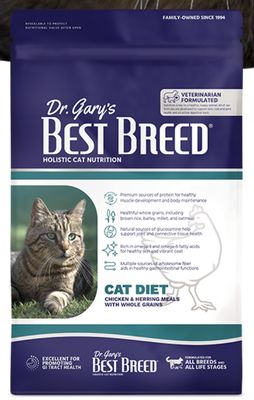 Best Breed Cat Chicken Herring and Whole Grains Recipe 4 lbs