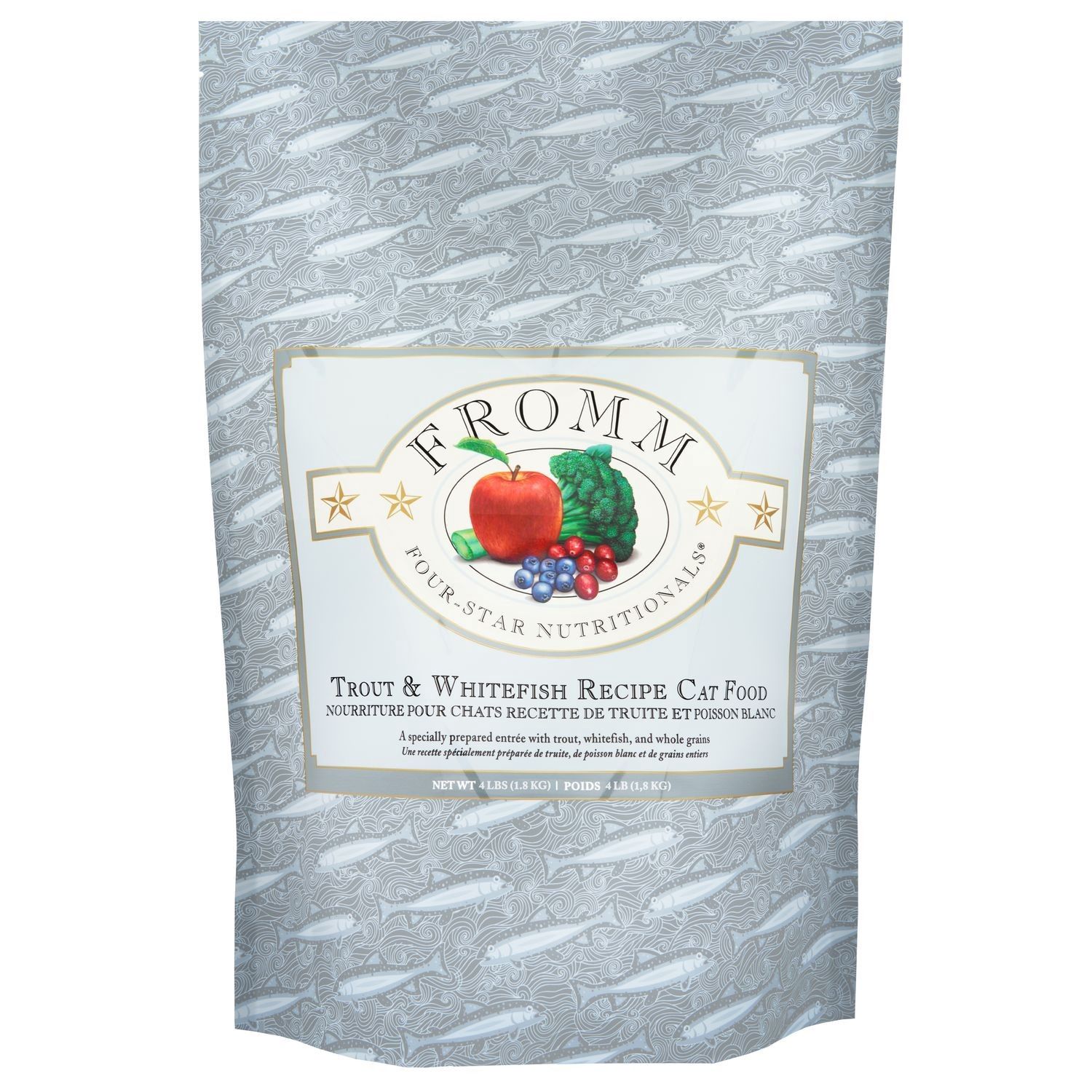 Fromm Trout and Whitefish Recipe Cat Food 4lb