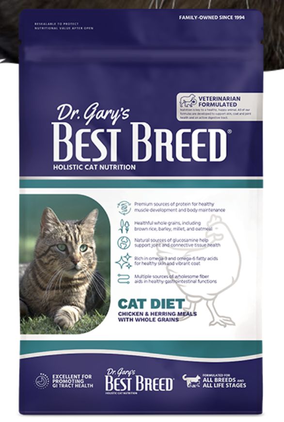 Best Breed Cat Chicken Herring and Whole Grains Recipe - 12 lb