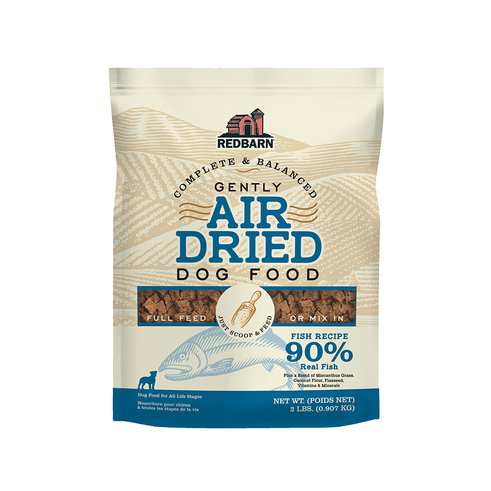 Redbarn Air Dried Fish Recipe Dog Food 2lb