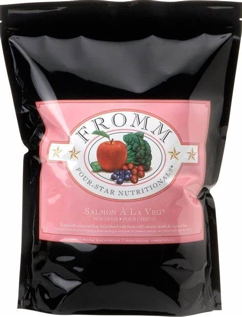 Fromm Salmon A La Veg Recipe Dog Food 4lb