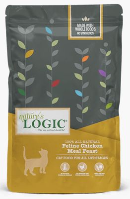 Nature&#39;s Logic Chicken Meal Feast Cat Food 3.3lb
