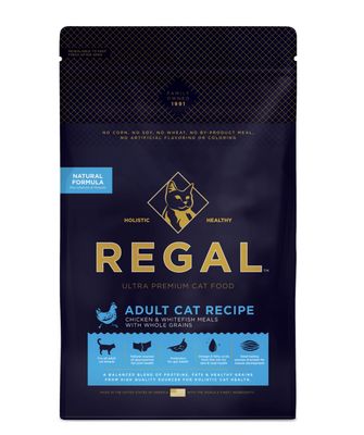 Regal Adult Cat Chicken &amp; Whitefish Recipe Cat Food 4lb