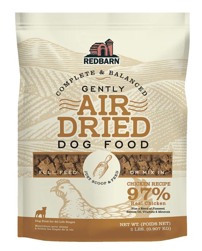 Redbarn Air Dried Chicken Recipe Dog Food Trial Size 2.5oz