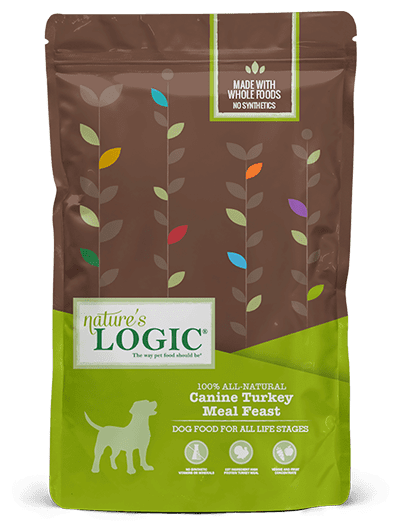 Nature&#39;s Logic Turkey Meal Feast Dog Food 4.4lb