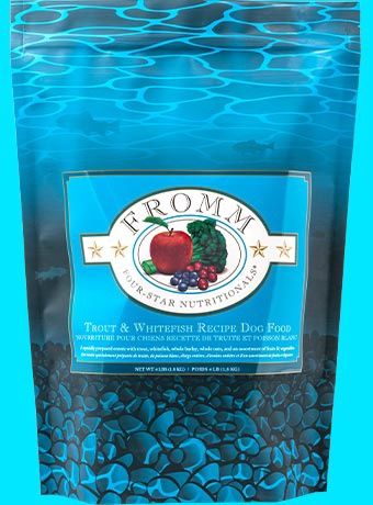 Fromm Trout &amp; Whitefish Recipe Dog Food 4lb