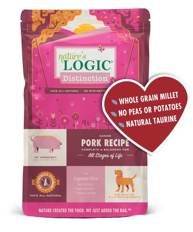 Nature&#39;s Logic Distinction Canine Pork 24lb