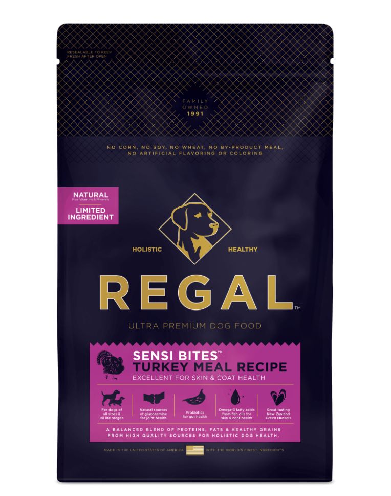 Regal Sensi Bites Dog Turkey Recipe 4lb