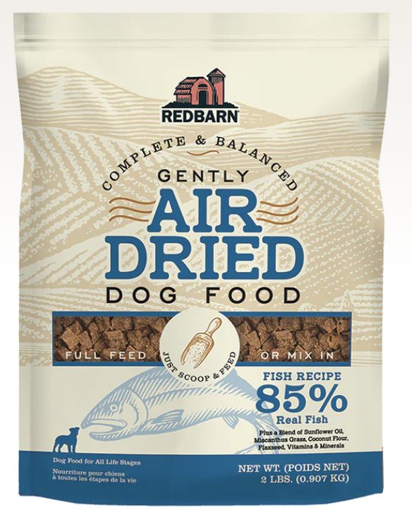 Redbarn Air Dried Fish Recipe Dog Food Trial Size 2.5oz
