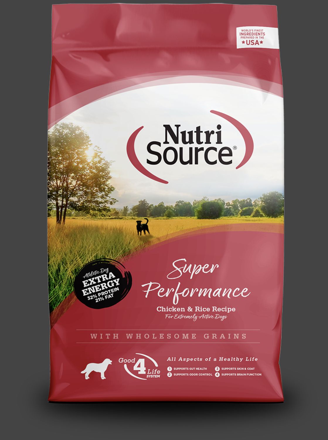 NutriSource Super Performance Chicken &amp; Rice Recipe Dog Food 40lb