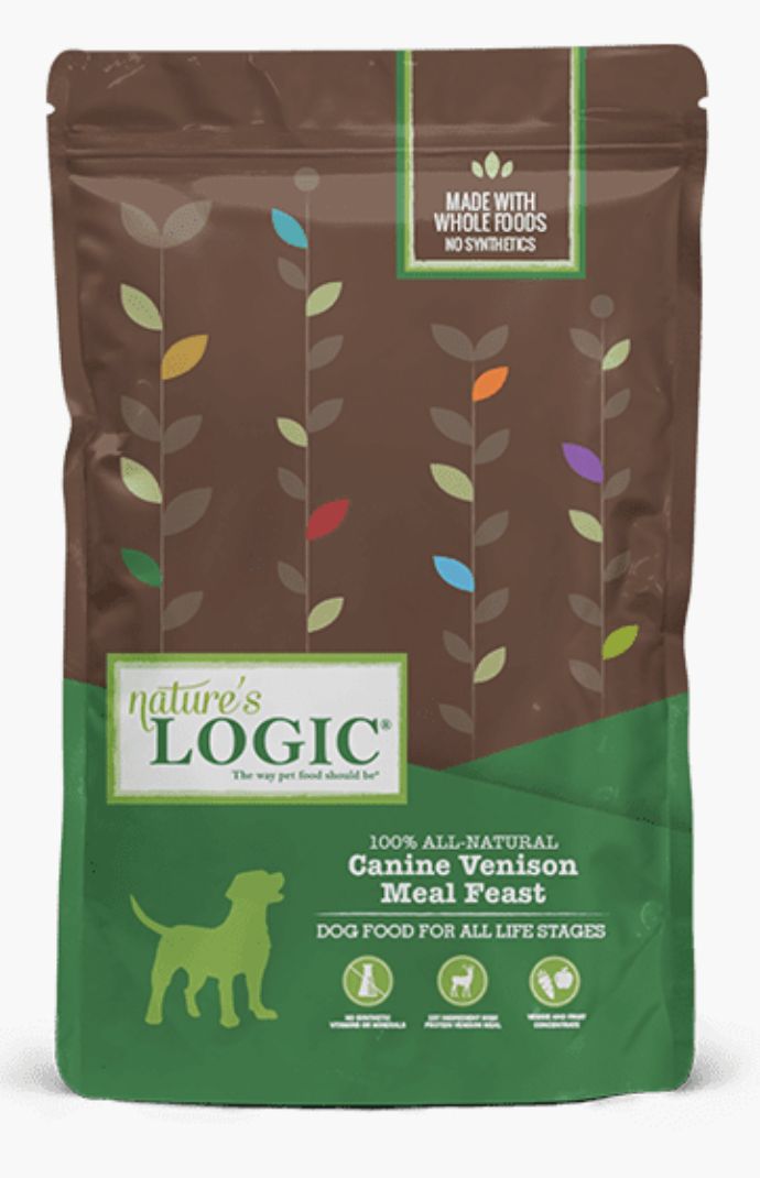 Nature&#39;s Logic Venison Meal Feast Dog Food 25lb