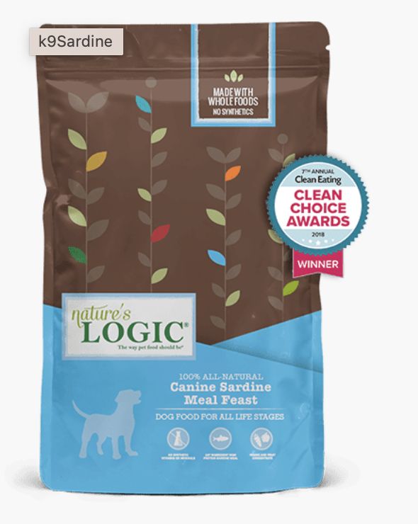 Nature&#39;s Logic Sardine Meal Feast Dog Food 4.4lb