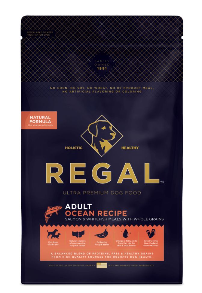Regal Ocean Dog Salmon and Whitefish Recipe 4lb