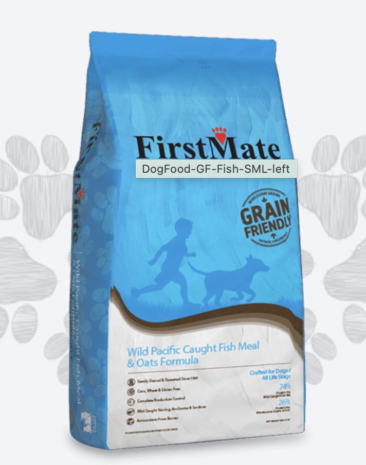 FirstMate Wild Pacific Caught Fish Meal &amp; Oats Formula Dog Food 25lb