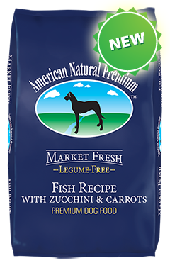 American Natural Premium Fish with Zucchini &amp; Carrots Dog Food 4lb