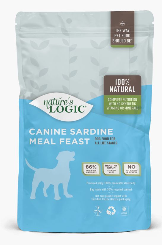 Nature&#39;s Logic Sardine Meal Feast Dog Food 13 lb