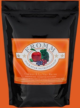 Fromm Chicken A La Veg Recipe Dog Food 4lb
