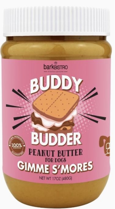 Bark Bistro Buddy Budder - Gimme S&#39;mores 17oz