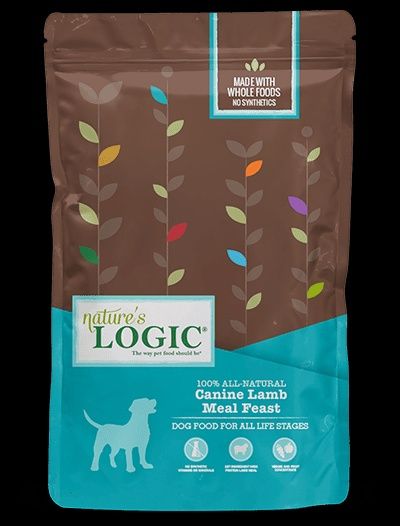 Nature&#39;s Logic Lamb Meal Feast Dog Food 13lb