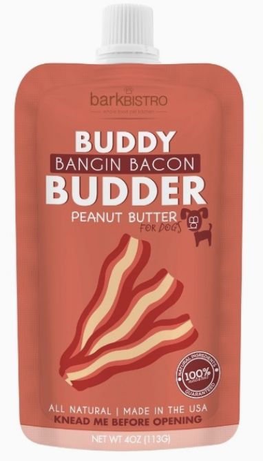 Bark Bistro Banging Bacon Squeezable Peanut Butters 4oz