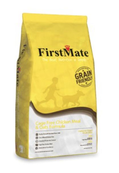 FirstMate Cage Free Chicken Meal &amp; Oats Formula Dog Food 5lb