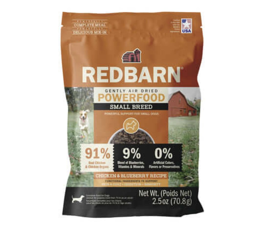 Redbarn Air Dried Small Breed Dog Food Trial Size 2.5 oz
