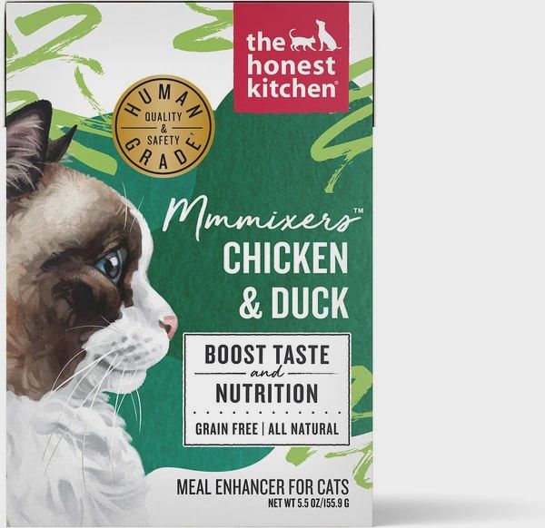 The Honest Kitchen Mmmixers Chicken &amp; Duck Cat Food Topper 5.5oz
