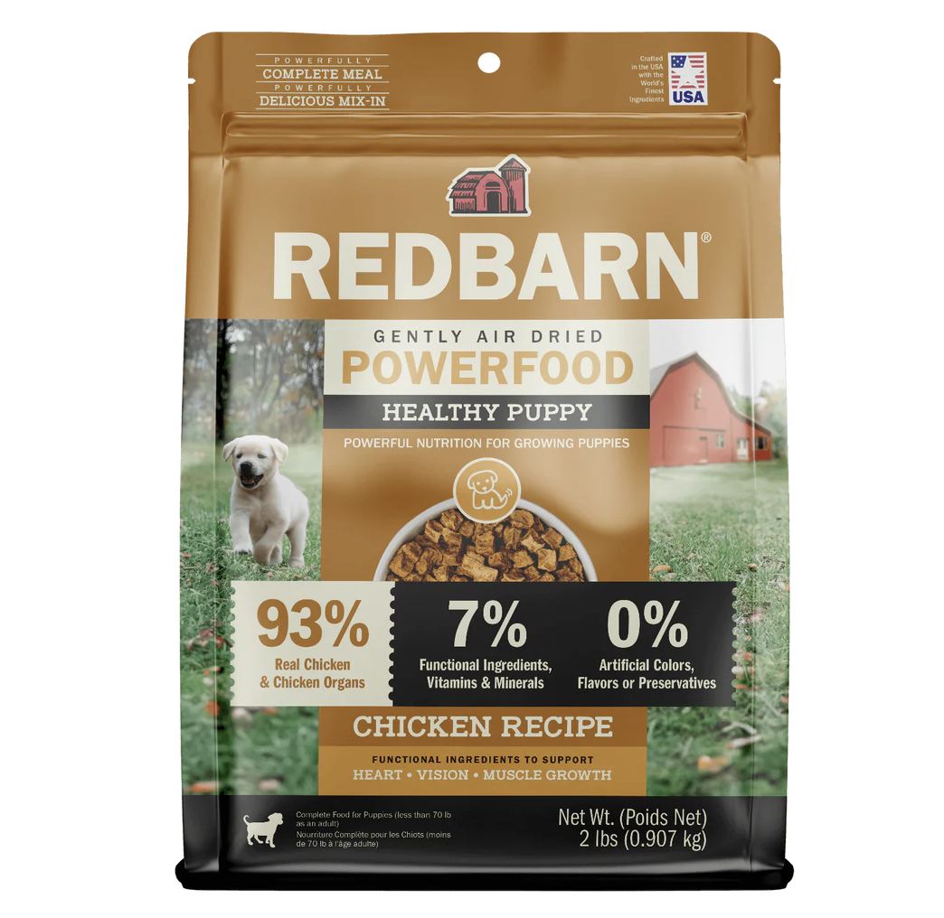 Redbarn Air Dried Chicken Puppy Food 2lb