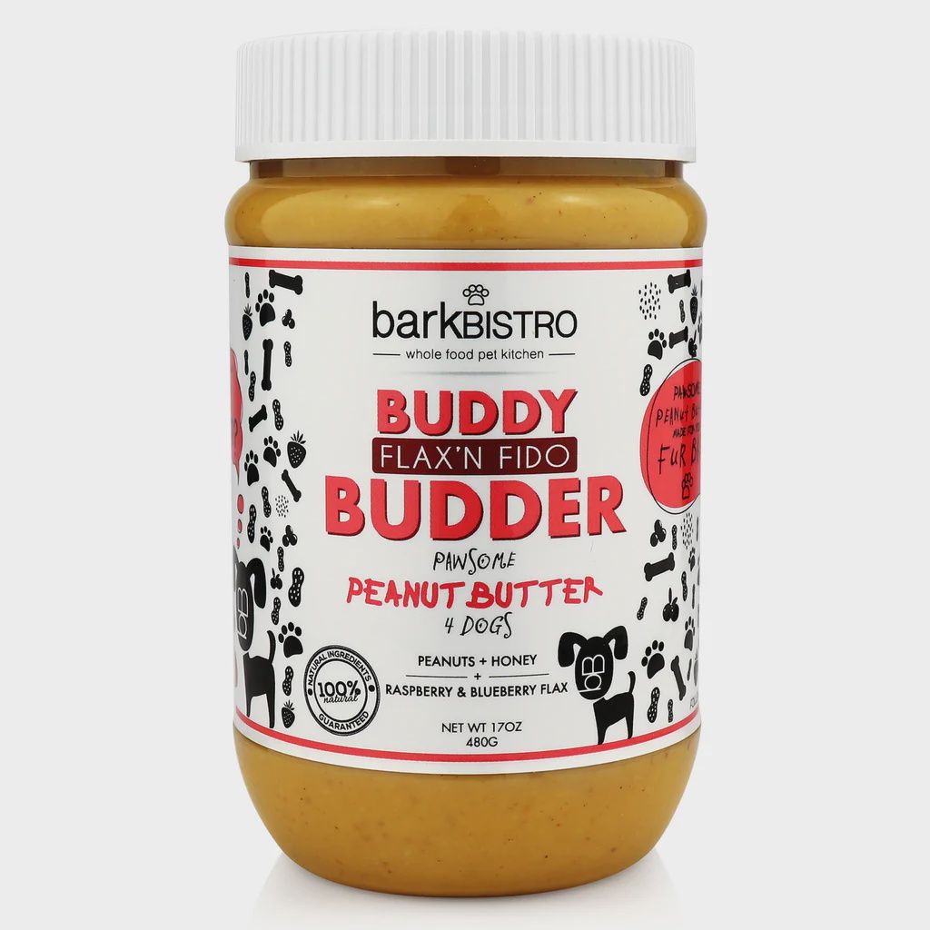 Bark Bistro Buddy Budder - Flax&#39;n Fido 17oz