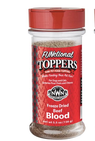 Northwest Naturals Freeze Dried Beef Blood Topper 3.5 oz