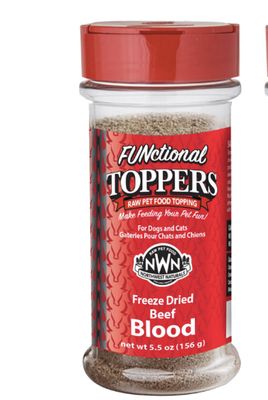 Northwest Naturals Freeze Dried Beef Blood Topper 3.5 oz