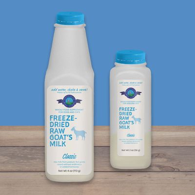 Shepherd Boy Farms 2oz Freeze-Dried Classic Goat Milk Topper Makes 16oz