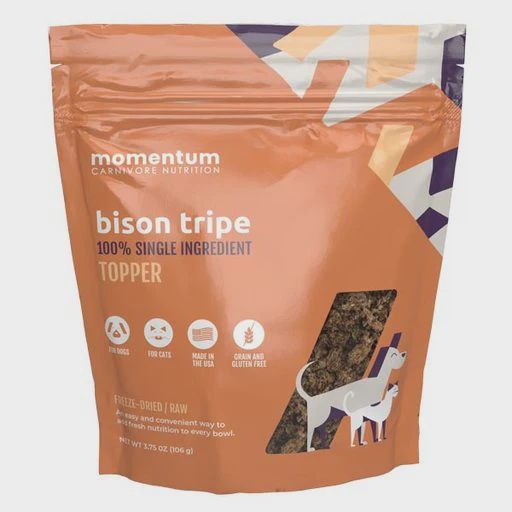 Momentum Freeze-Dried Bison Tripe Meal Topper 3.75oz