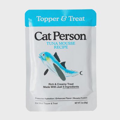 Cat Person Tuna Mousse Recipe Meal Topper 3oz