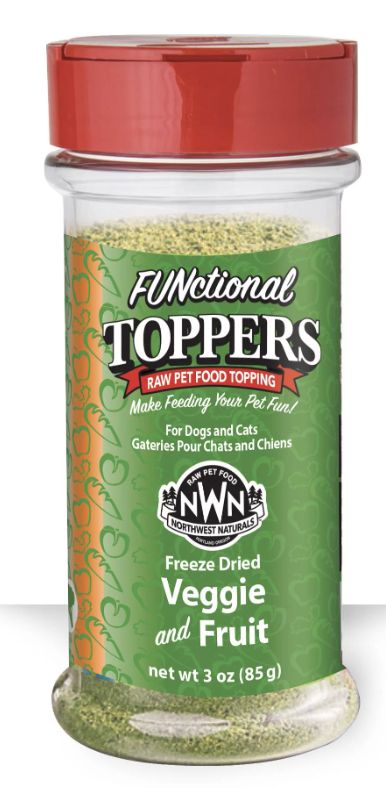 Northwest Naturals Freeze Dried Veggie and Fruit Topper 3oz