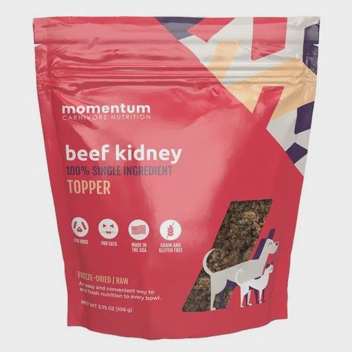 Momentum Freeze-Dried Beef Kidney Meal Topper 3.75oz