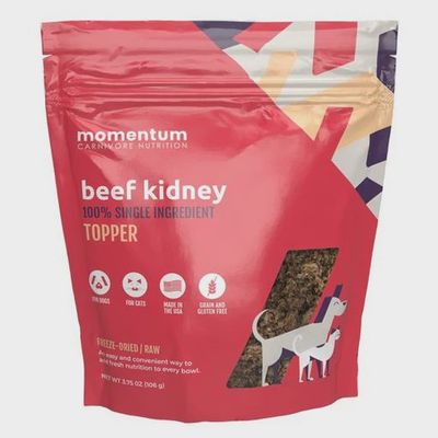 Momentum Freeze-Dried Beef Kidney Meal Topper 3.75oz