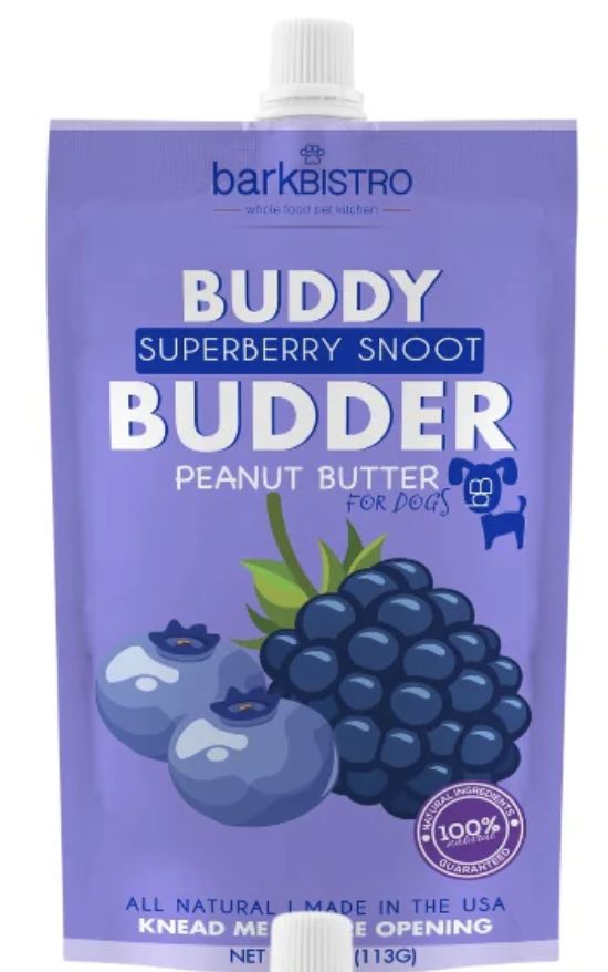 Bark Bistro Buddy Budder- Superberry Snoot 4oz