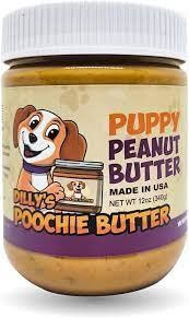 Dilly&#39;s Poochie Butter Puppy Peanut Butter 12oz