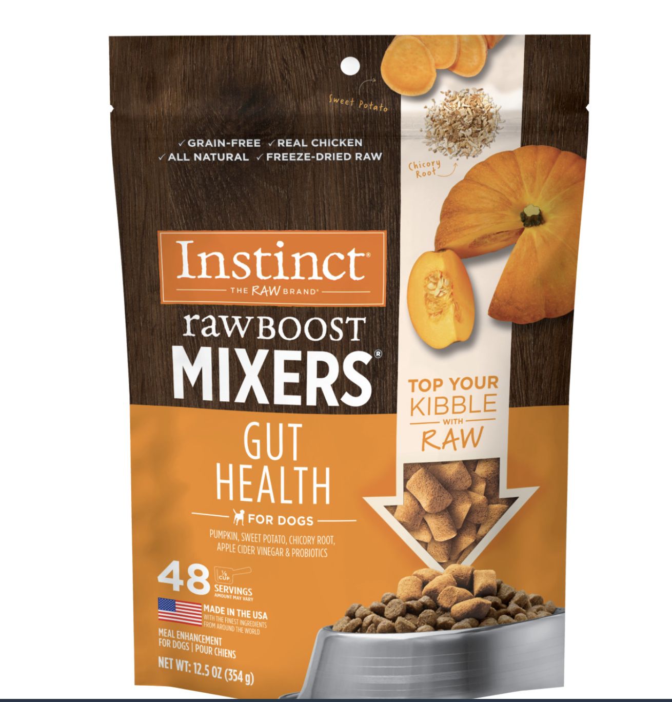 Instinct Raw Boost Mixers Gut Health Topper 5.5oz