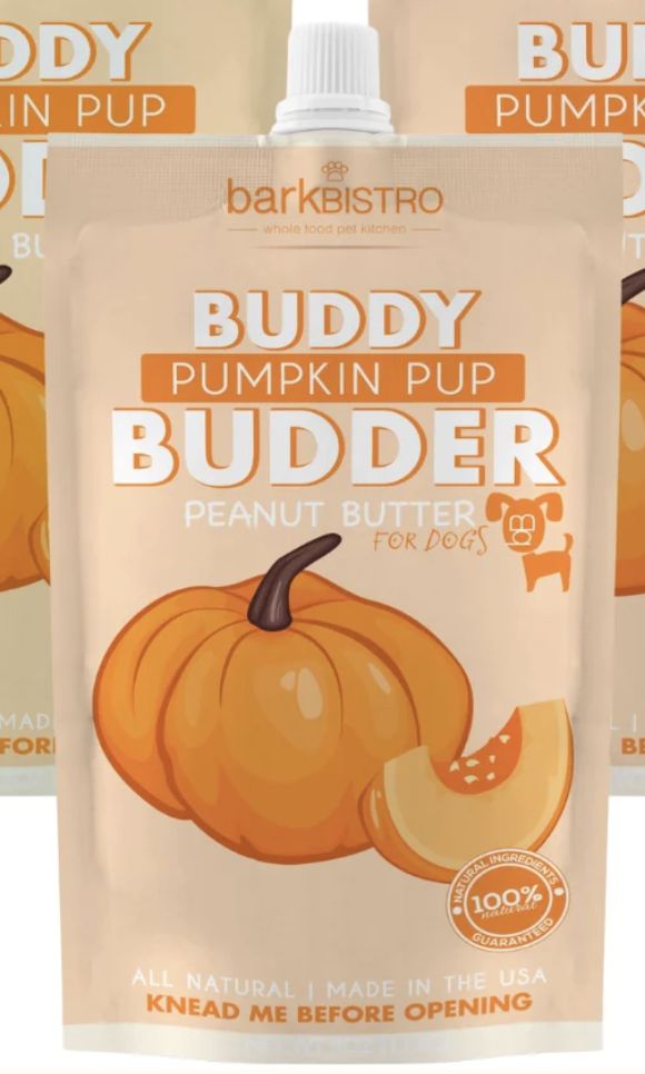 Bark Bistro Buddy Budder - Pumpkin Pup  4oz