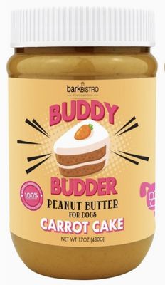 Bark Bistro Buddy Budder - Carrot Cake 17oz