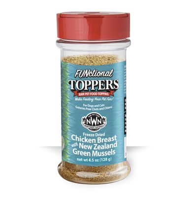 Northwest Naturals Freeze Dried Chicken Breast with New Zealand Green Mussels Topper 5 oz